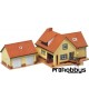 Albergue rural con garage Escala HO 131276 FALLER