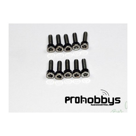 Tornillo inoxidable allen M2,5x16mm (10uds)