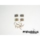 Micro bisagras latón 8x6,35mm (4 uds)