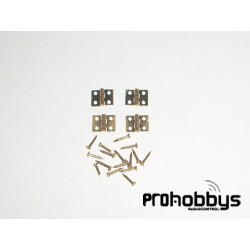 Micro bisagras latón 8x6,35mm (4 uds)