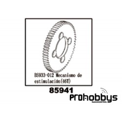 Corona 46 Dientes BSD 1/8 elec.