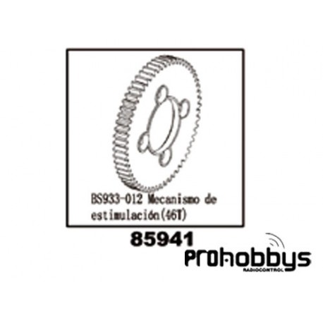 Corona 46 Dientes BSD 1/8 elec.
