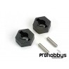 Hexágonos rueda y pasadores Traxxas (2 uds)
