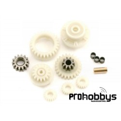 Set engranajes arranque motor Revo Traxxas