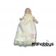 Bebe (niña) Porcelana vestido Bautizo