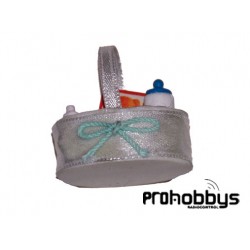 Cesta para bebes Casa de Muñecas 1/12