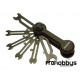 Juego de 6 llaves Cir-Clips Anderson