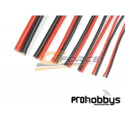 16AWG Cable silicona 2mm (1m N+ R)