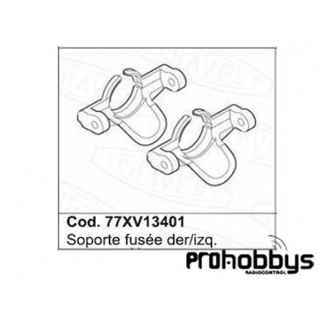 Soporte manguetas de dirección GT 25 AVIO&RACING