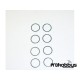 Arandelas ajuste diferenciales RC-8 Associated