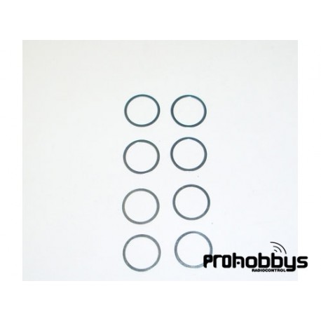 Arandelas ajuste diferenciales RC-8 Associated