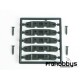 Kit soporte trapecios inferiores GT21 Avioracing