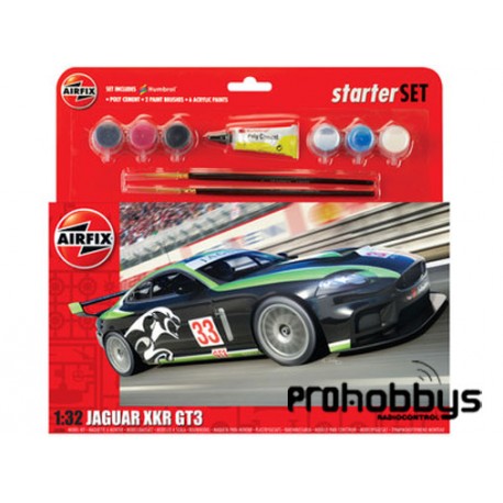 Jaguar XKR GT3 1/32 Starter Set Airfix