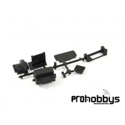 Caja RX-soporte servo-tapa dife. S350 BE1 SWORKz