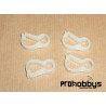 Pinza para tubo de silicona (4 uds)