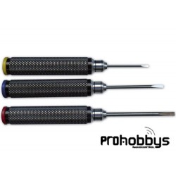 Destornilladores planos 2mm, 3mm, 4mm Anderson