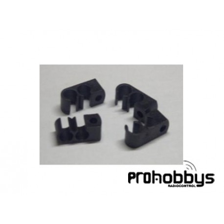 Soporte tubos de silicona (4 uds)
