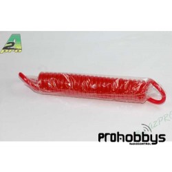 Tubo de combustible extensible color rojo
