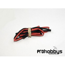 Tubo Termo 1,5mm Rojo y Negro (2x0,5mts)
