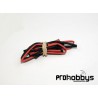 Tubo Termo 1,5mm Rojo y Negro (2x0,5mts)