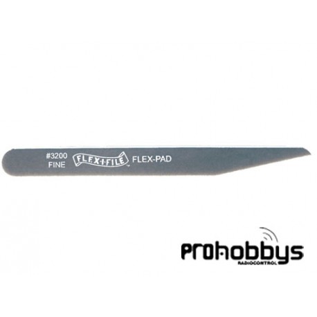 Lija grano fino 3200 Flex-I-File