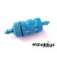 Filtro combustible aluminio MonsterTronic azul