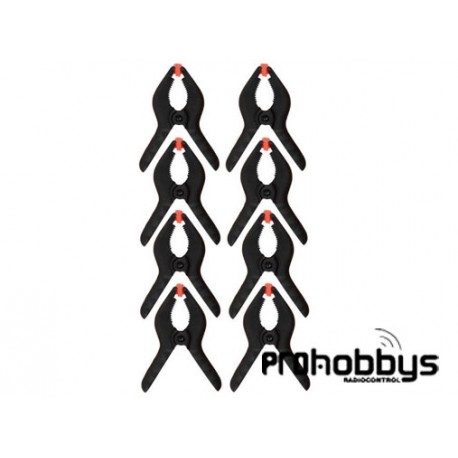 Micro pinzas 20x20mm Pebaro (8uds)