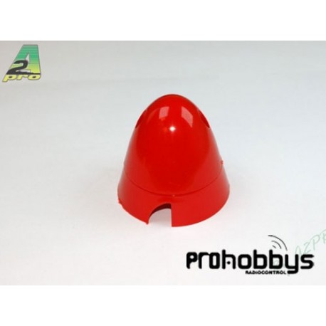 Cono 57mm plástico (rojo)