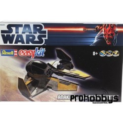 Star Wars, Caza Jedi De Anakin Easy Kit 1/30