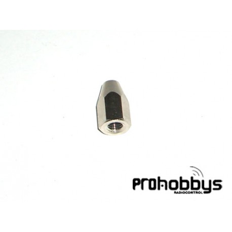 Tuerca cono aluminio M4-P/Motor 1/4"-28UNF