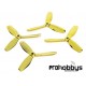 Hélices 5x4,5 Bullnose tripala oro 2L2R Gemfan