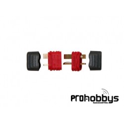 Conector T Dean con protector (1 pareja)