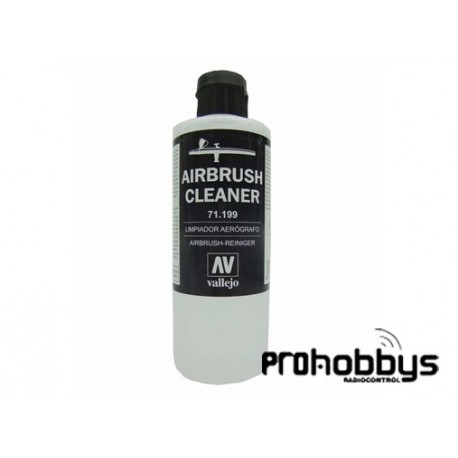 Líquido limpiador aerógrafo 200ml Vallejo