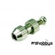 Soporte tubo antena aluminio titanio