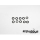 Arandela plana 2,5 mm inox. (10 uds)