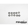 Arandela plana 2,5 mm inox. (10 uds)