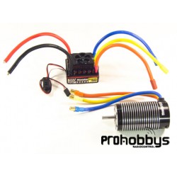 Combo brushless motor 1/8 2250Kv +120A ESC 6S