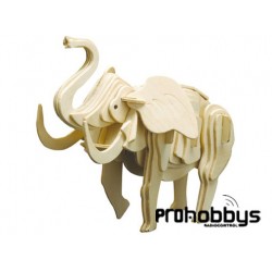 Kit elefante de madera Pebaro