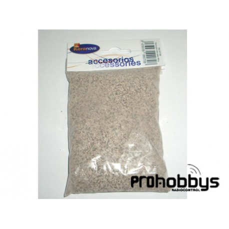 Grava gris claro jaspeado 150 gr de Keranova