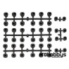 Insertos para ejes trapecios Team associated RC8B3
