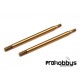 Ejes amortiguadores Team Associated 3,5x30,5mm Titanio