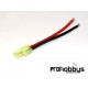 Conector mini Tamiya macho con cable