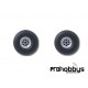 Ruedas avión de 38mm llanta Nylon