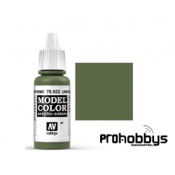 Model Color verde uniforme 70922 (084) (17ml) Vallejo