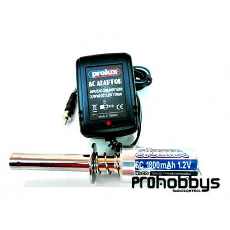 Chispómetro con cargador 1800mA Prolux