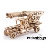 Camión de bomberos con escalera extensible Ugears