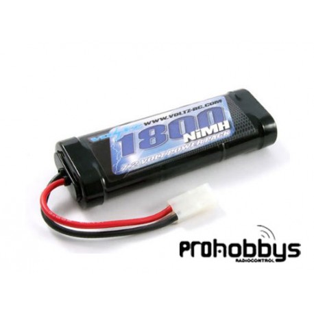 Batería NiMh 7,2V 1800mAh Stick Pack Voltz