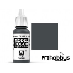 Model Color gris negro 70862 (168) (17ml) Vallejo