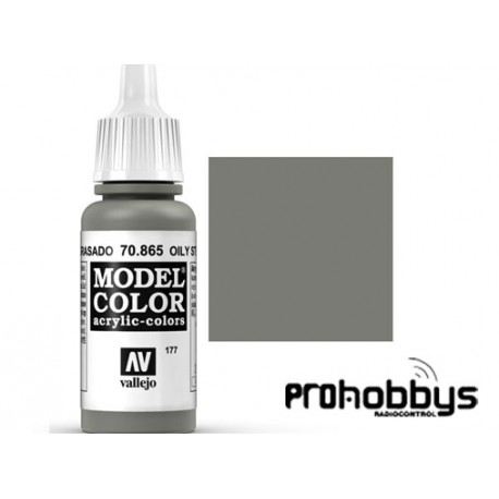 Model Color acero engrasado (177) (17ml) Vallejo