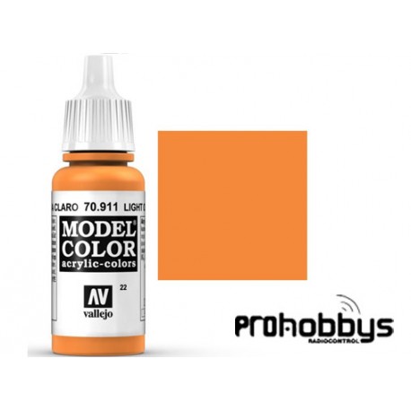 Model Color naranja claro (22) (17ml) Vallejo